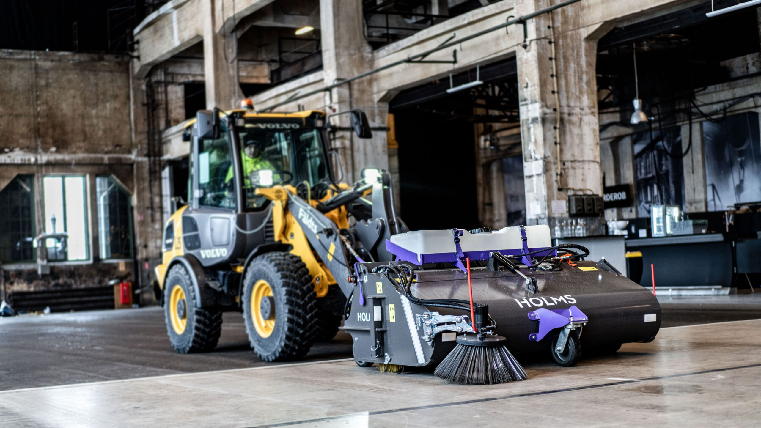 Modular sweeper with removable pick-up bin
